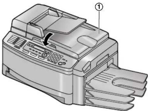 PANASONIC KX-FLB853PD - Białej płyty i szyba skanera - 4