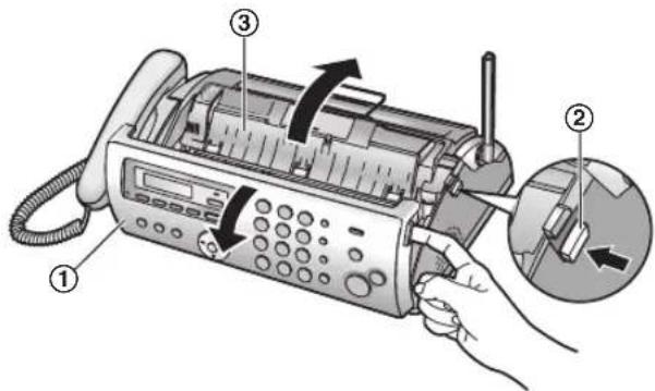 PANASONIC KX-FC258PD - Czyszczenie podajnika dokumentów/podajnika papieru/szyby skanera - 2