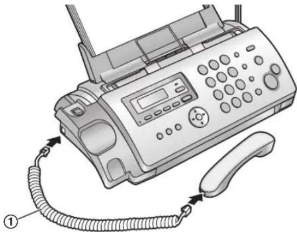 PANASONIC KX-FC258PD - Przewód słuchawkowy - 1