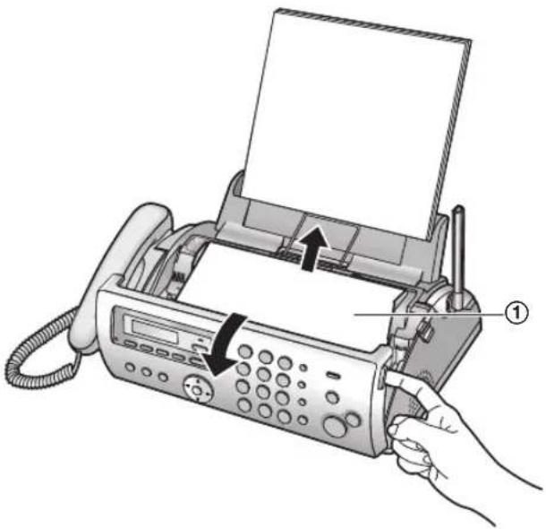 PANASONIC KX-FC258PD - Zablokowane dokumenty - 1