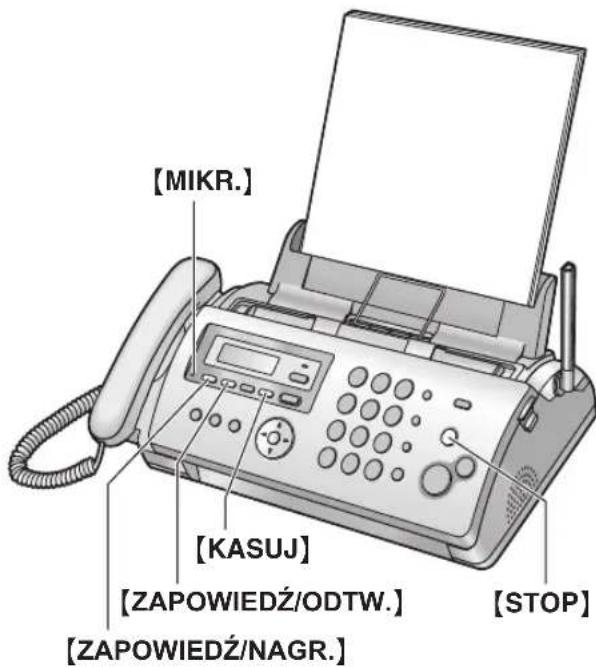 [MIKR.] [KASUJ] [ZAPOWIEDZ/ODTW.] [ZAPOWIEDZ/NAGR.] [STOP]