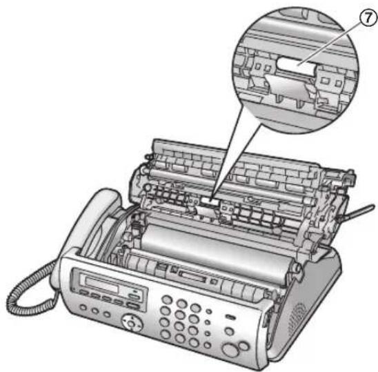 PANASONIC KX-FC258PD - Czyszczenie podajnika dokumentów/podajnika papieru/szyby skanera - 4