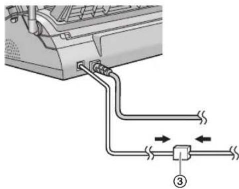 PANASONIC KX-FC258PD - Uwaga: - 1