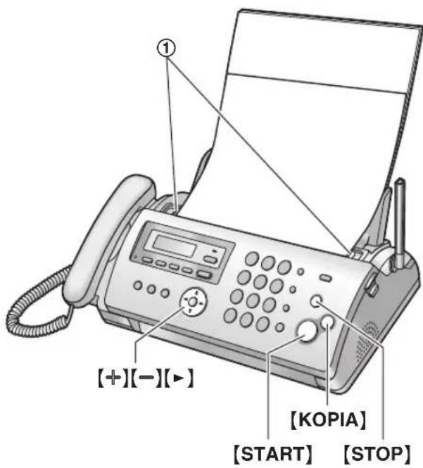 PANASONIC KX-FC258PD - Sporządzanie kopii - 1