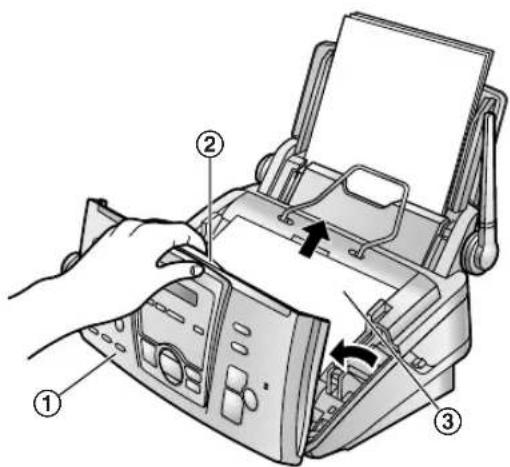 PANASONIC KX-FC195PDG - Dokument zablokowany przy wysyłaniu - 1