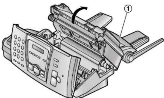 PANASONIC KX-FC195PDG - Zakładanie folii kopiującej - 3