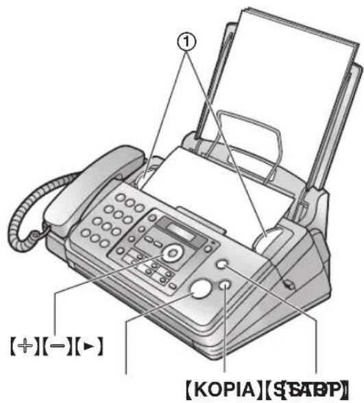 PANASONIC KX-FP701PD - Sporządzanie kopii - 1