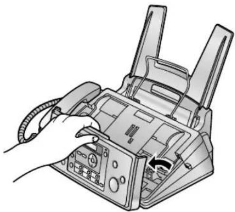 PANASONIC KX-FP701PD - Czyszczenie głowicy termicznej - 1