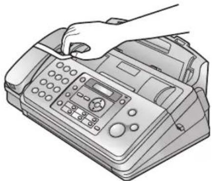 PANASONIC KX-FP701PD - Ogólny wygląd telefaksu - 2
