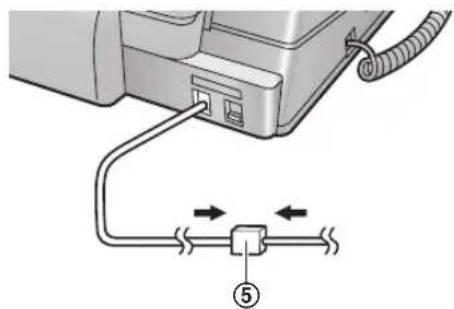 PANASONIC KX-FP701PD - Ostrzeżenie: - 2