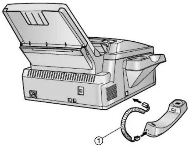 PANASONIC KX-FLM653PD - Przewód słuchawkowy - 1