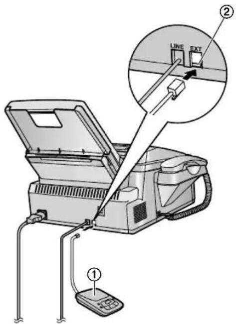 PANASONIC KX-FLM653PD - Ustawienie telefaksu i aparatu zgłoszeniowego - 1