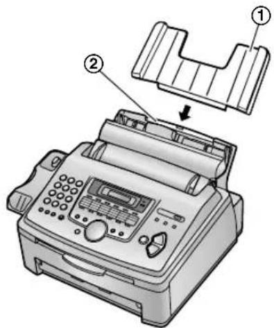PANASONIC KX-FLM653PD - Podajnik papieru i pokrywa podajnika - 1