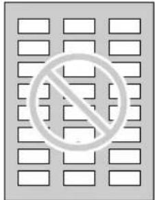 Image showing a grid of rectangular blocks with one block circled and the other marked as 'No' in the circle.