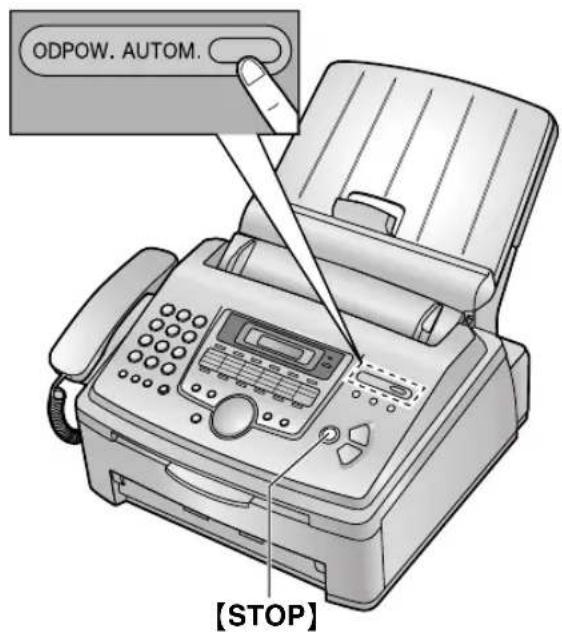 ODPOW. AUTOM. [STOP]