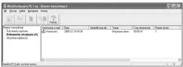 PANASONIC KX-FLM653PD - Wyświetlanie otrzymanego dokumentu - 1