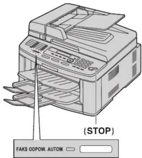 {STOP} FAKS ODPOW. AUTOM.