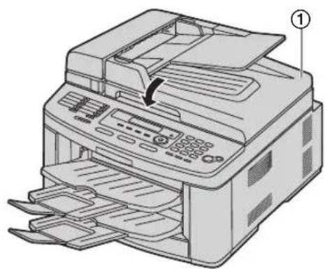 PANASONIC KX-FLB883PD - Biała płyta i szyba skanera - 5
