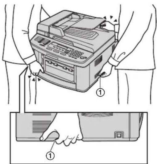 PANASONIC KX-FLB883PD - Instalacja i przenoszenie - 7