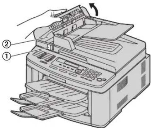 PANASONIC KX-FLB883PD - Czyszczenie rolek podajnika dokumentów - 2