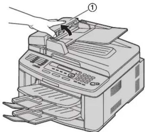 PANASONIC KX-FLB883PD - Czyszczenie rolek podajnika dokumentów - 1