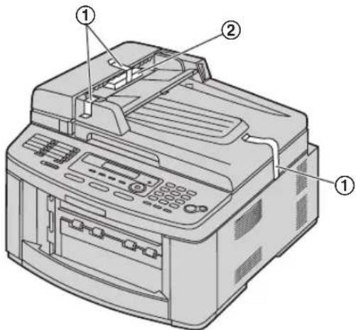 PANASONIC KX-FLB883PD - Widok z tyłu - 2