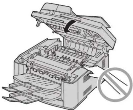 PANASONIC KX-FLB883PD - Ostrzeżenie: - 2