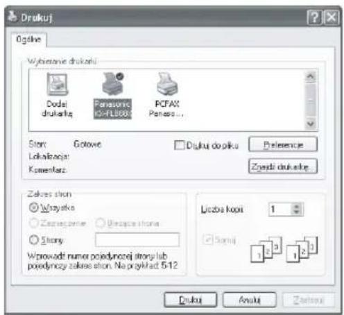 Drukuj Ogólne Wyśrzejne drukuń Dodej drukuń Panasonic 60-FL888 PCFAX Panesso... Stor: Gołowe Drukuj do piku Reference Lokazacja: Komenkaz Zpaski drukuń Zakas ston: Wzyska Zszerzczek Uwajcza ston: Stony Wprowadt numer pojedynczej strony lub pojedynczy zakas ston. Na prytkład 5-12 Liczka kopi: 1 Samiu: 1 2 3 4 5 6 Drukuj Anuki Zielany