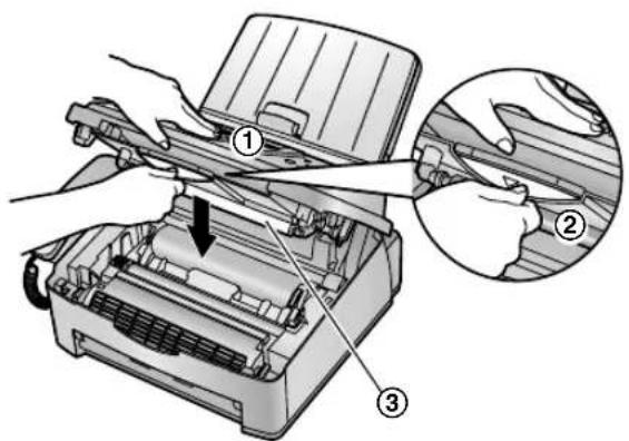 PANASONIC KX-FL613PD - Ostrzeżenie: - 3