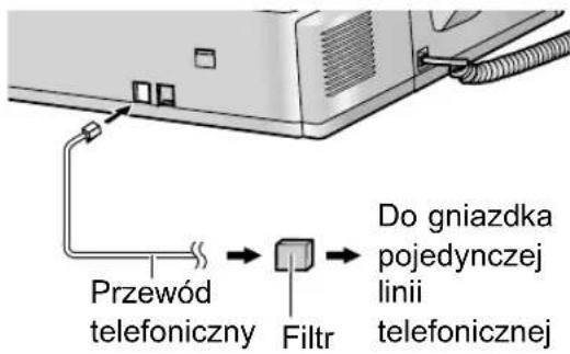 Przewód telefoniczny Filtr Do gniazdka pojedynczej linii telefonicznej