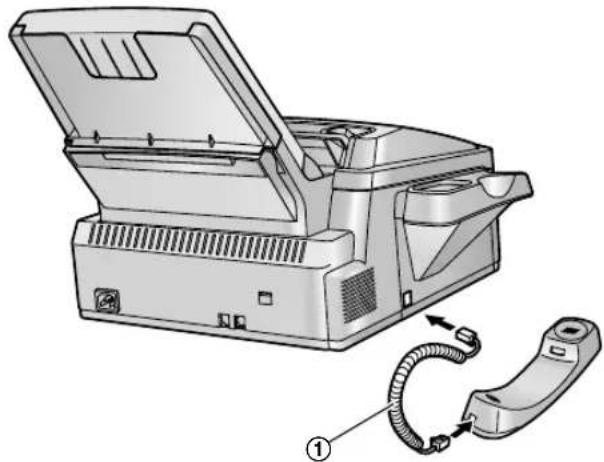 PANASONIC KX-FL613PD - Przewód słuchawkowy - 1