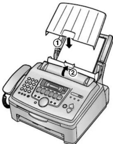 PANASONIC KX-FL613PD - Kiedy papier zablokował się w pobliżu wyjścia: - 8
