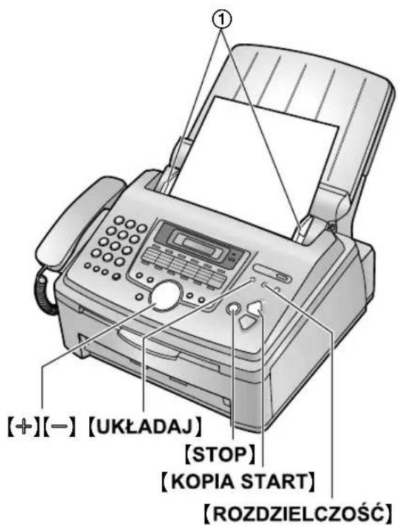 [+][-] [UKŁADAJ] [STOP] [KOPIA START] [ROZDZIELCZOŚĆ]