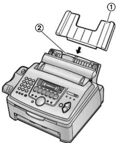 PANASONIC KX-FL613PD - Podajnik papieru i pokrywa podajnika - 1