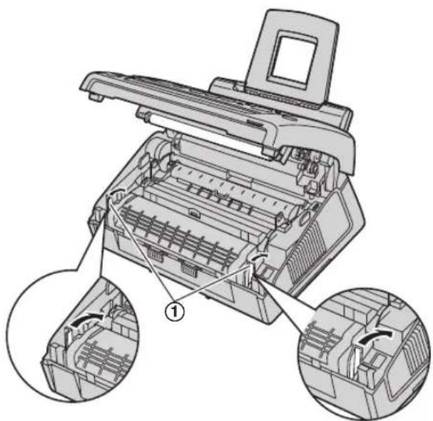 PANASONIC KX-FL423PD - Blokady papieru - 4