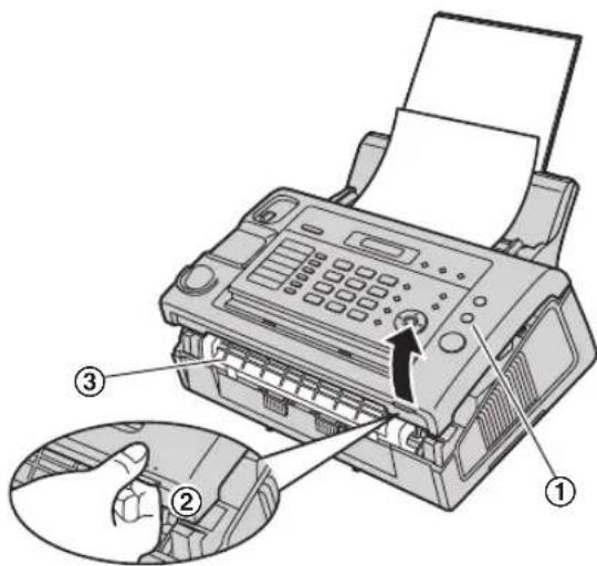 PANASONIC KX-FL423PD - Uwaga: - 2