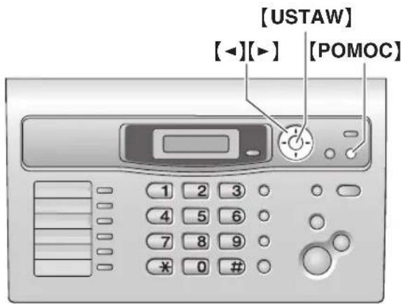PANASONIC KX-FL403PD - Funkcja pomocy - 1