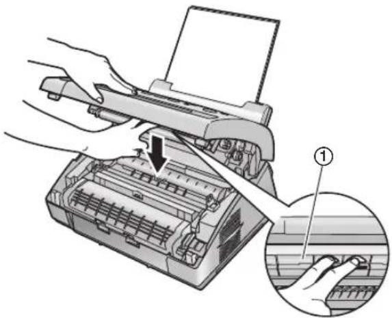 PANASONIC KX-FL403PD - Ostrzeżenie: - 3