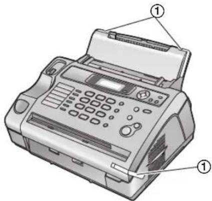 PANASONIC KX-FL403PD - Usuwanie taśmy zabezpieczającej - 1