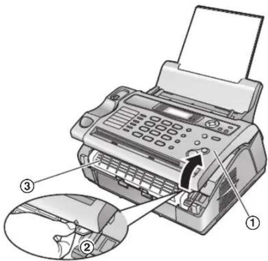 PANASONIC KX-FL403PD - Ostrzeżenie: - 3