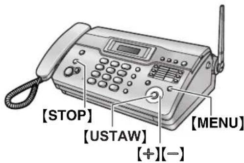 PANASONIC KX-FC962PD - Nagrywanie powitania - 1