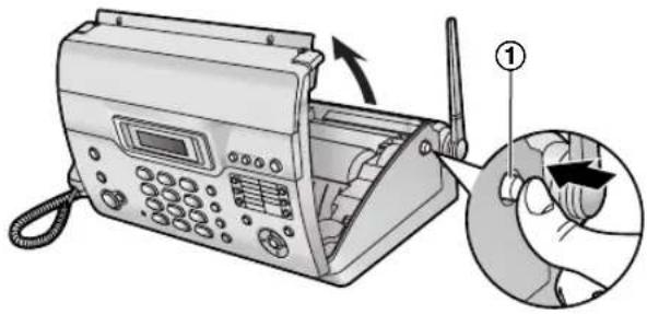 PANASONIC KX-FC962PD - Zablokowany papier - 1