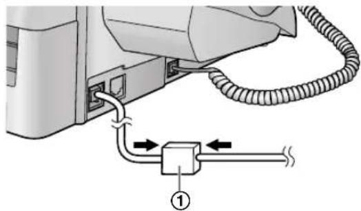 PANASONIC KX-FC962PD - Podłączenie - 1