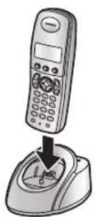 PANASONIC KX-FC962PD - Ładowanie akumulatorów - 1