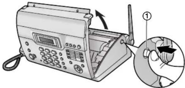 PANASONIC KX-FC962PD - Czyszczenie podajnika dokumentów / szyby skanera - 1
