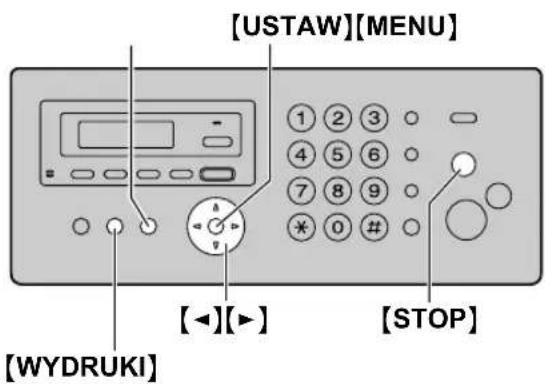 PANASONIC KX-FC278PD - Wydruk parametrów, numerów telefonicznych oraz raportów (tylko urządzenie bazowe) - 1
