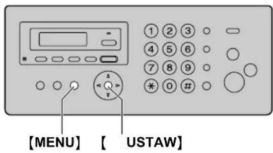 PANASONIC KX-FC278PD - Programowanie urządzenia bazowego - 1