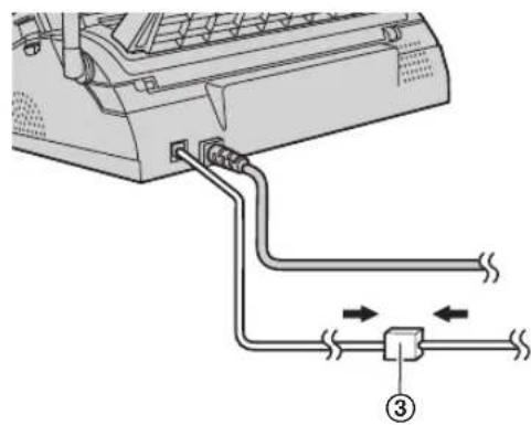 PANASONIC KX-FC278PD - Uwaga: - 1