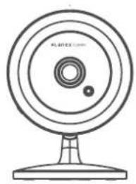 レンズ(夜間用) スピーカー レンズ(昼間用) 赤外線人体感知 センサ 温度センサ マイク 光センサ WPSボタン microSDカード ランプ Networkランプ Statusランプ 赤外線LED