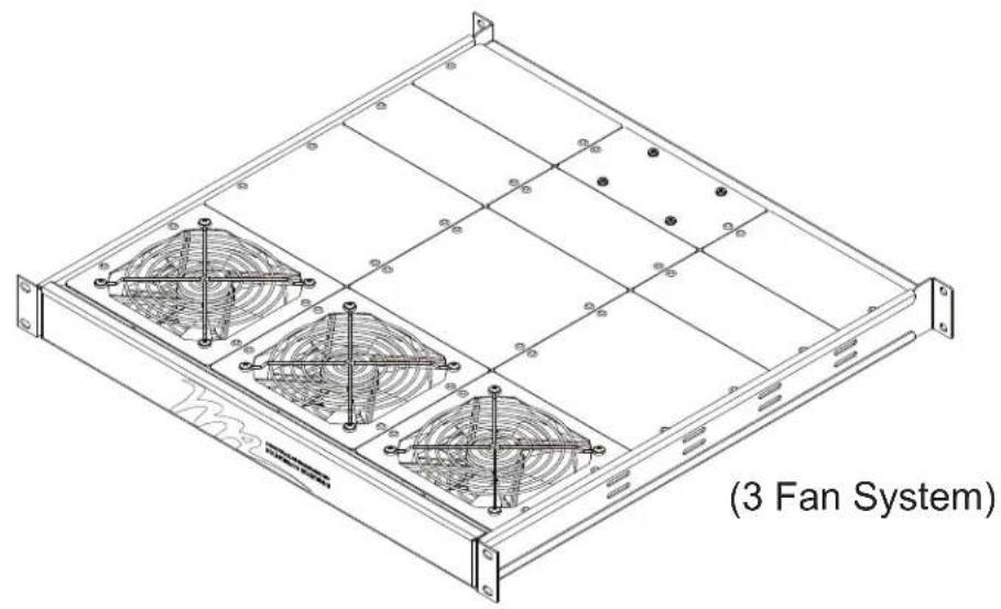 Middle Atlantic IFTA-6 - FAN TRAY SYSTEM IFTA-3/IFTA-6 - 1